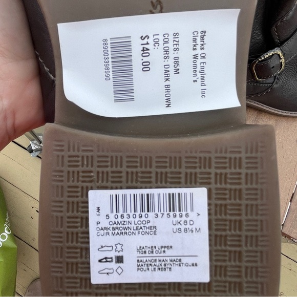 Clarks Collection Women's Boots Ankle Booties Camzin Loop Brown - Picture 6 of 7